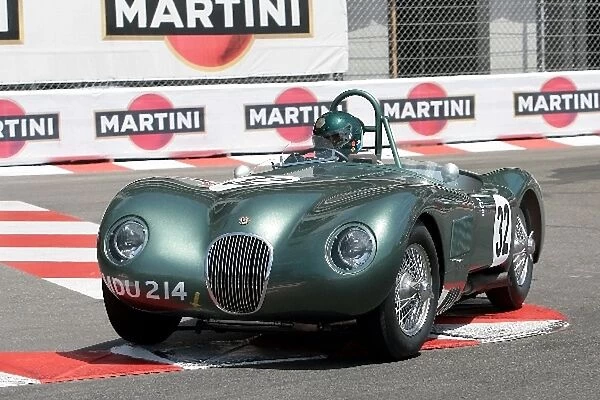 Monaco Historic Grand Prix: Nigel Webb Jaguar C Type