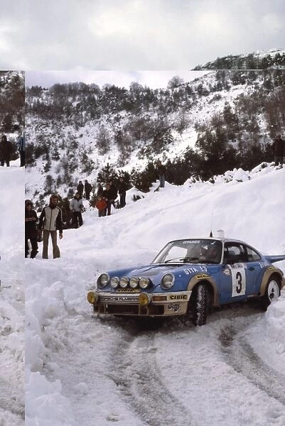 Monte Carlo Rally, Monaco. 21-28 January 1978: Jean-Pierre Nicolas  /  Vincent Laverne, 1st position