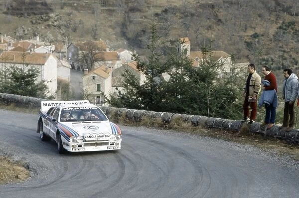 Monte Carlo Rally, Monaco. 22-29 January 1983: Walter Rohrl  /  Christian Geistdorfer, 1st position