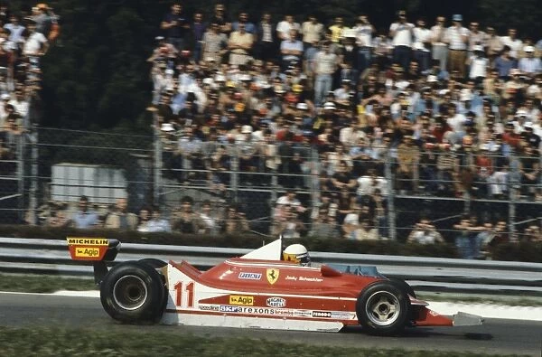 Monza, Italy. 7th - 9th September 1979: Jody Scheckter 1st position, action