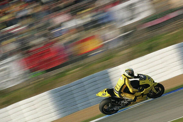 Moto GP. Sylvian Guintoli (FRA) Dunlop Yamaha Tech 3