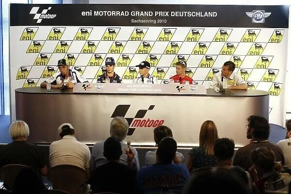 MotoGP. The Thursday press conference.. MotoGP