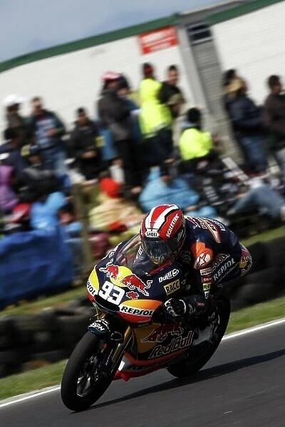 MotoGP. 125cc race winner Marc Marquez (ESP), Derbi.