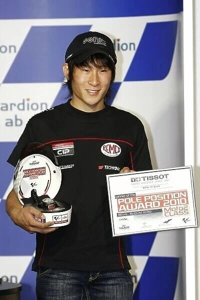 MotoGP. Shoya Tomizawa (JPN), Suter, claimed the Moto2 pole position.