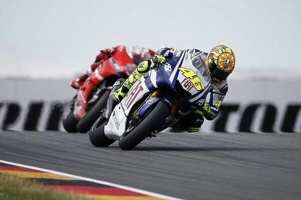 MotoGP. Valentino Rossi (ITA), FIAT Yamaha Team, finished fourth on his return to MotoGP.