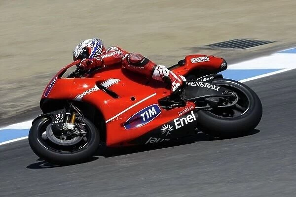 MotoGP. Casey Stoner (AUS) Marlboro Ducati Team.