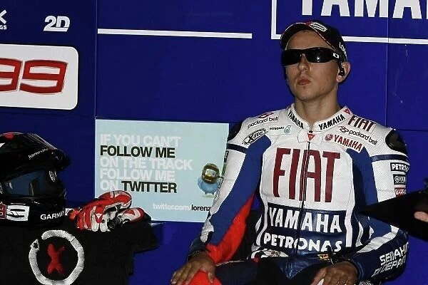 MotoGP. Jorge Lorenzo (ITA), FIAT Yamaha Team, won the race.