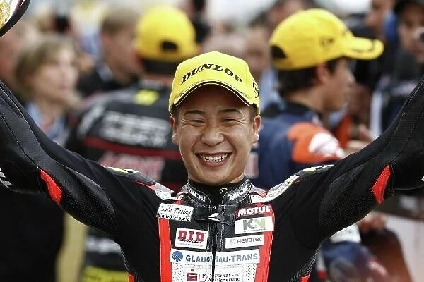 MotoGP. Tomoyashi Koyama (JPN), Racing Team Germany, finished second.