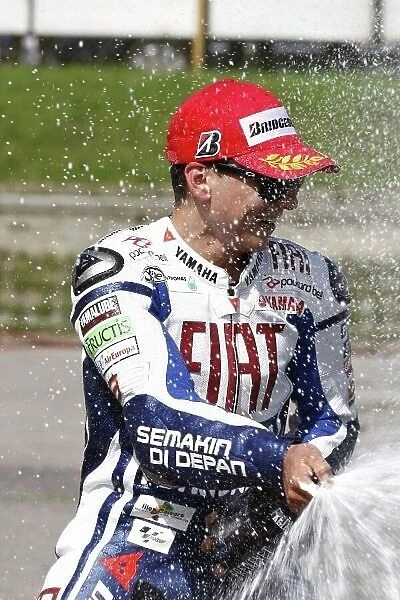 MotoGP. Jorge Lorenzo (ESP), FIAT Yamaha, won the race.