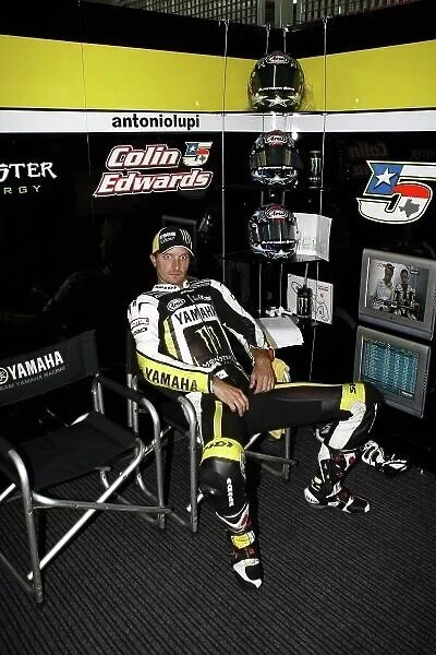 MotoGP. Colin Edwards (USA), Monster Tech 3 Yamaha.