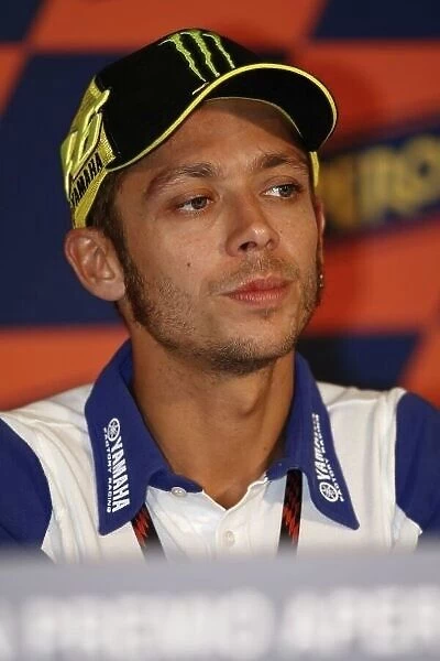 MotoGP. Valentino Rossi (ITA), FIAT Yamaha, in the press conference.