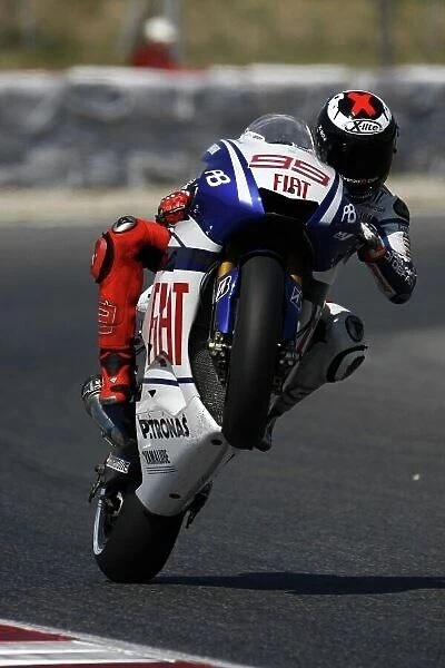 MotoGP. Jorge Lorenzo (ESP), FIAT Yamaha Team, took pole position.