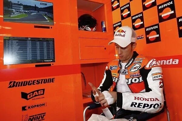 MotoGP. Andrea Dovizioso (ITA), Repsol Honda, took his first MotoGP pole position.