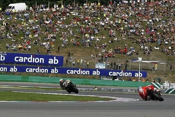 MotoGP. Casey Stoner (AUS), Marlboro Ducati, finished third.