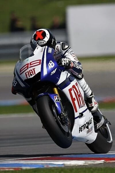 MotoGP. Race winner Jorge Lorenzo (ESP), FIAT Yamaha.