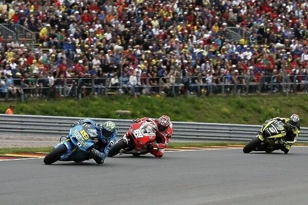MotoGP. Alvaro Bautista (ESP), Rizla Suzuki MotoGP, on the grid.