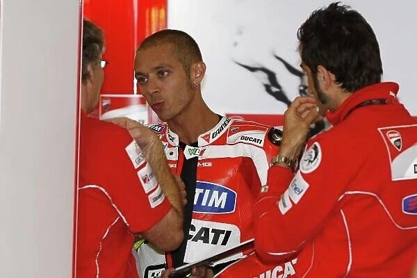 MotoGP. Valentino Rossi (ITA), Ducati Team, finished fifth.