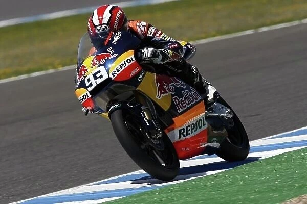 MotoGP. Marc Marquez (ESP) Derbi, secured pole position in the 125cc category.