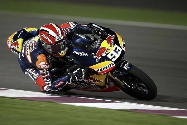MotoGP. Marc Marquez (ESP), Red Bull Ajo Motorsport Derbi, will start the 125cc race