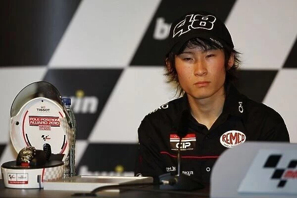 MotoGP. Shoya Tomizawa (JPN), Suter, secured pole position for Moto2.