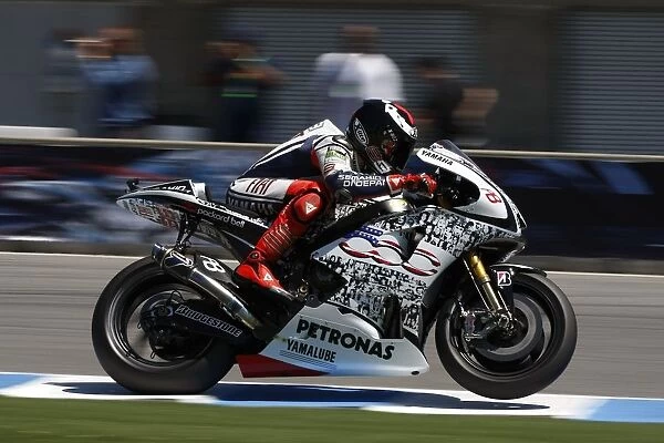 MotoGP: Pole sitter Jorge Lorenzo FIAT Yamaha