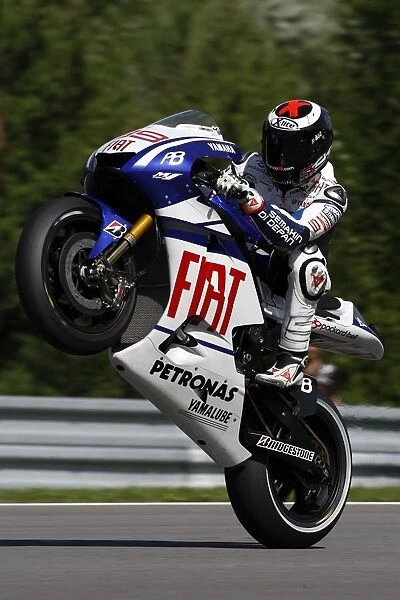 MotoGP: Race winner Jorge Lorenzo, FIAT Yamaha