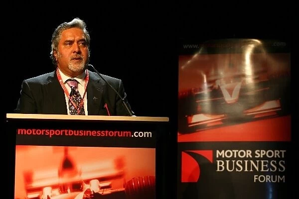 Motorsport Business Forum: Vijay Mallya CEO Kingfisher
