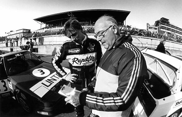 Murray Walker 1986 World Copyright - LAT Photographic ref: Digital File Only