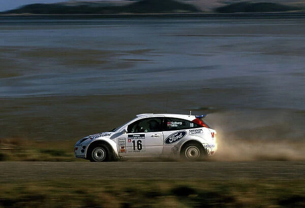 New Zealand 2000 - Petter Solberg Ford Focus - action