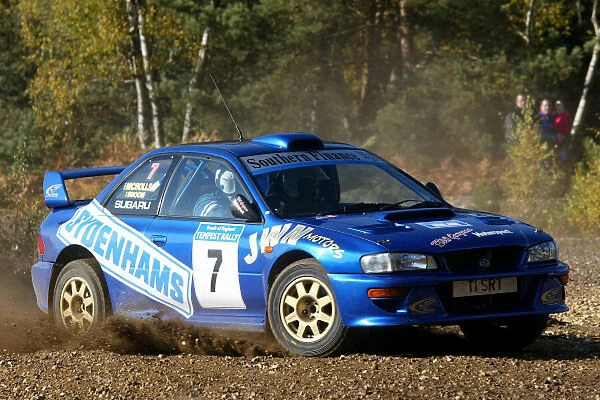 Will Nicholls  /  Nick Broom Tempest Rally 2003. World Copyright - Jakob Ebrey  /  LAT Photographic