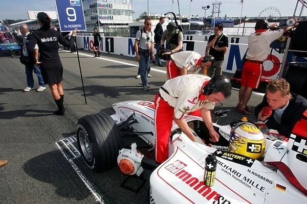 GP2. Nico Rosberg (GER) ART on the grid.