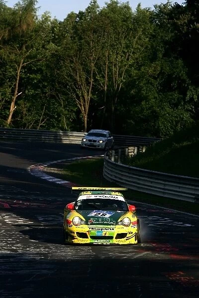 Nurburgring 24 Hour Race: Lucas Luhr  /  Timo Bernhard  /  Mike Rockenfeller  /  Marcel Tiemann Manthey Racing Porsche 996 GT3-MR