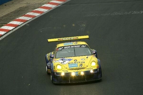 Nurburgring 24 Hours: Marc Basseng  /  Johannes Stuck  /  Patrick Simon Land Motorsport Porsche 997 GT3-RSR