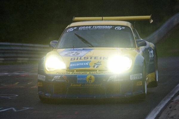 Nurburgring 24 Hours: Marc Basseng  /  Marc Hennerici  /  Dirk Adorf  /  Frank Stippler Land Motorsport Porsche 996 GT3-RSR