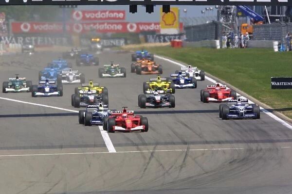 Nurburgring, Germany. 24th June 2001: 2001 European Grand Prix. RACE