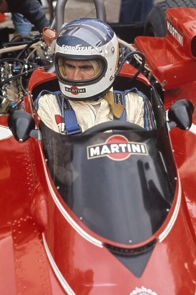 Nurburgring, Germany. 30  /  7-1  /  8 1976: Carlos Reutemann, retired, portrait