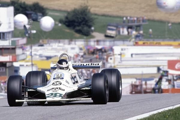 Osterreichring, Austria. 15-17 August 1980: Carlos Reutemann, 3rd position