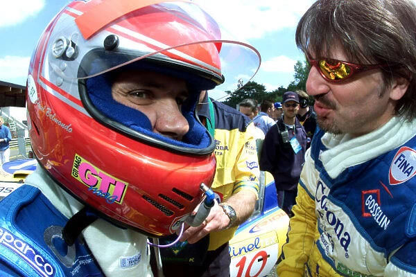 Paul Belmondo & Claude Yves Gosselin 4th Place-FIA GT-Zolder-Fox