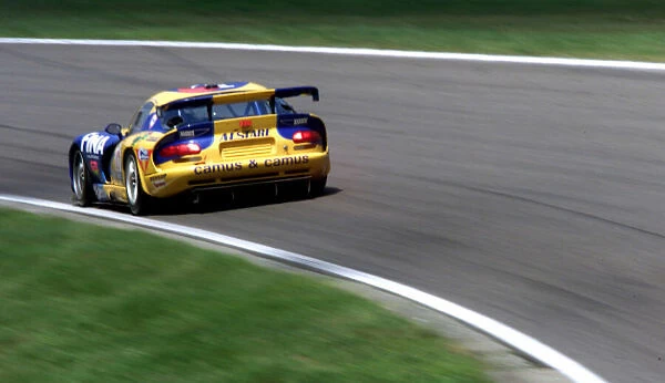 Paul Belmondo & Claude Yves Gosselin-FIA GT-Zolder-Fox