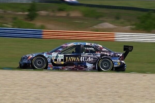 DTM. Paul di Resta (GBR) JAWA4U.de AMG Mercedes C-Klasse (2005), finished second.