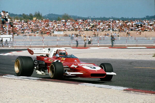 Paul Ricard, Le Castellet, France. 2-4th July 1971. Clay Regazzoni, Ferrari 312B2. Ref: 71FRA66. World Copyright: LAT Photographic