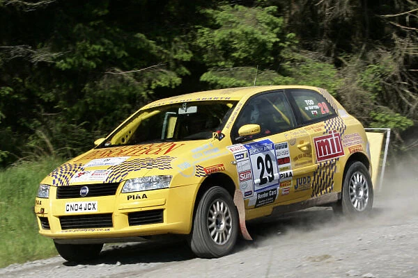 Paul Tod 2004 Pirelli British Rally Championship Scottish Rally 11-12th June 2004