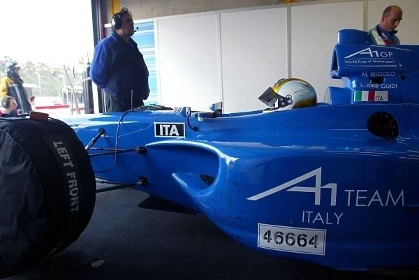A1GP. Pier Guidi Alessandro (ITA) A1 Team Italy.