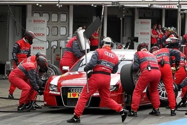 DTM. A pit stop for Oliver Jarvis(GBR), Audi Sport Team Abt.
