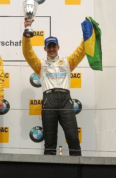 Podium, Atila Abreu (BRA), Team Rosberg (3rd). Formula BMW ADAC Championship