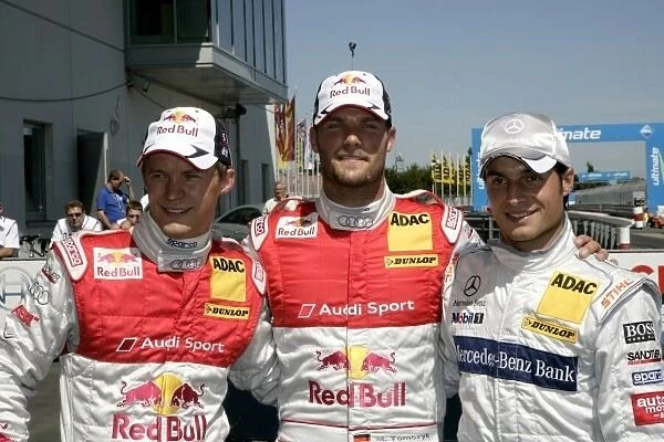DTM. Pole position and qualifying top three: