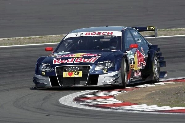 DTM. Pole Position for Mattias Ekstrom (SWE), Red Bull Audi A4 DTM (2009).