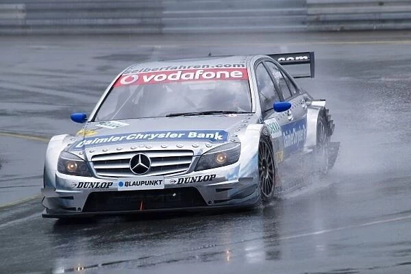 DTM. Pole positon for Bruno Spengler (CDN) DaimlerChrysler Bank AMG Mercedes C-Klasse 