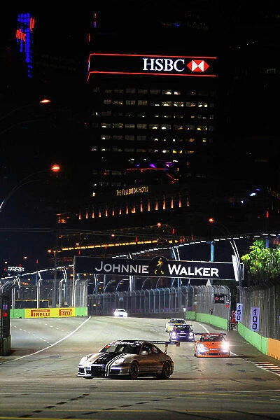 Porsche Carrera Cup Asia, Rd9, Marina Bay Street Circuit, Singapore, 21-23 September 2012