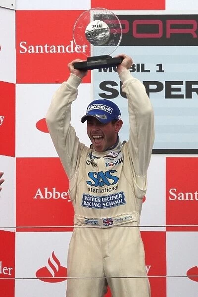 Porsche Supercup: Danny Watts on the podium